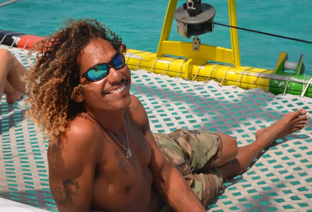 Kevin Sailing Belize