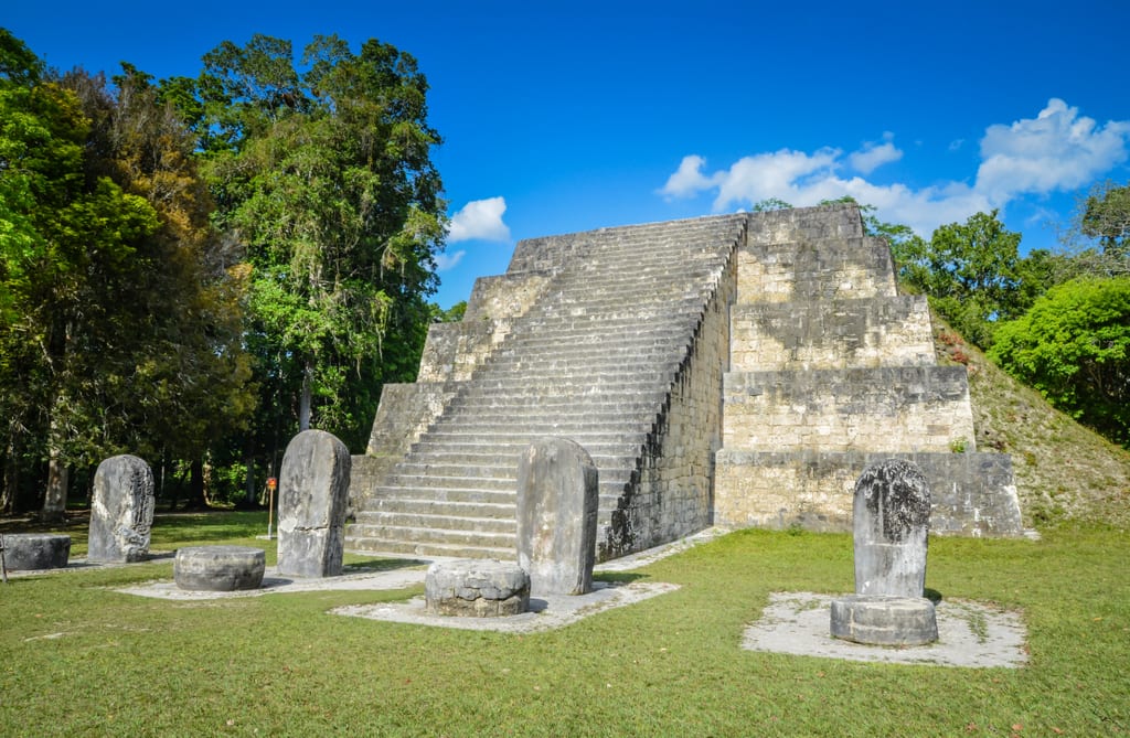 Tikal at Sunset