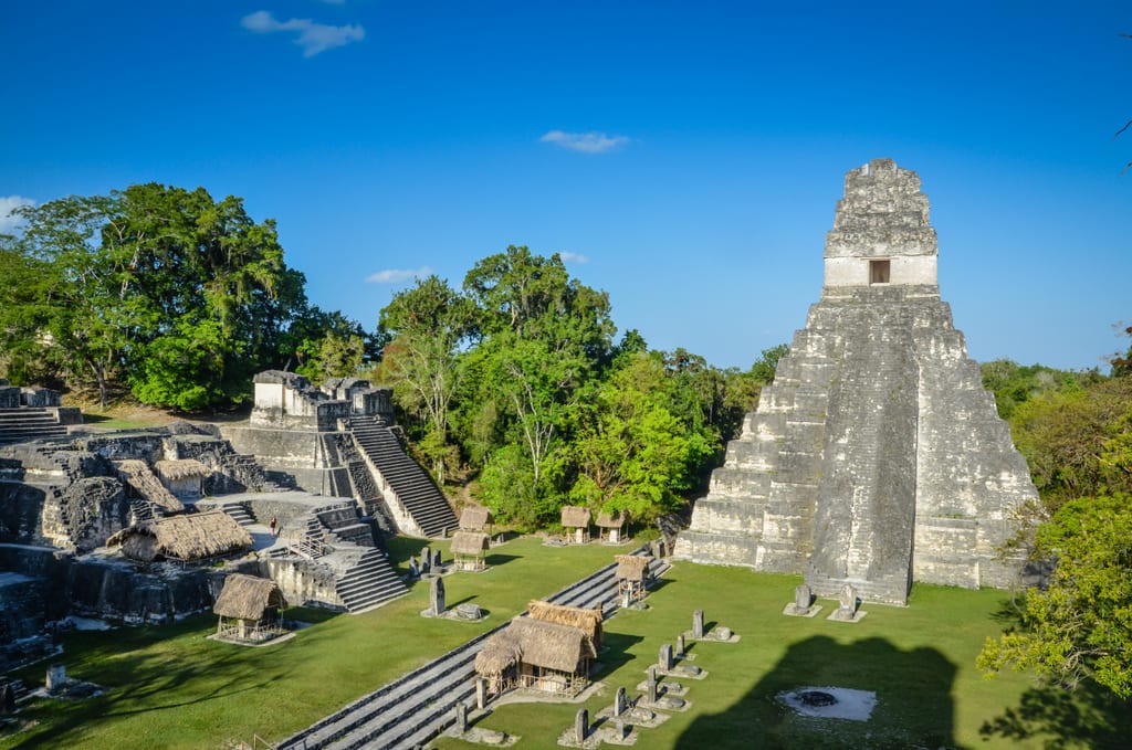 Tikal at Sunset