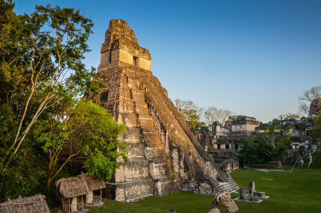 Tikal at Sunset