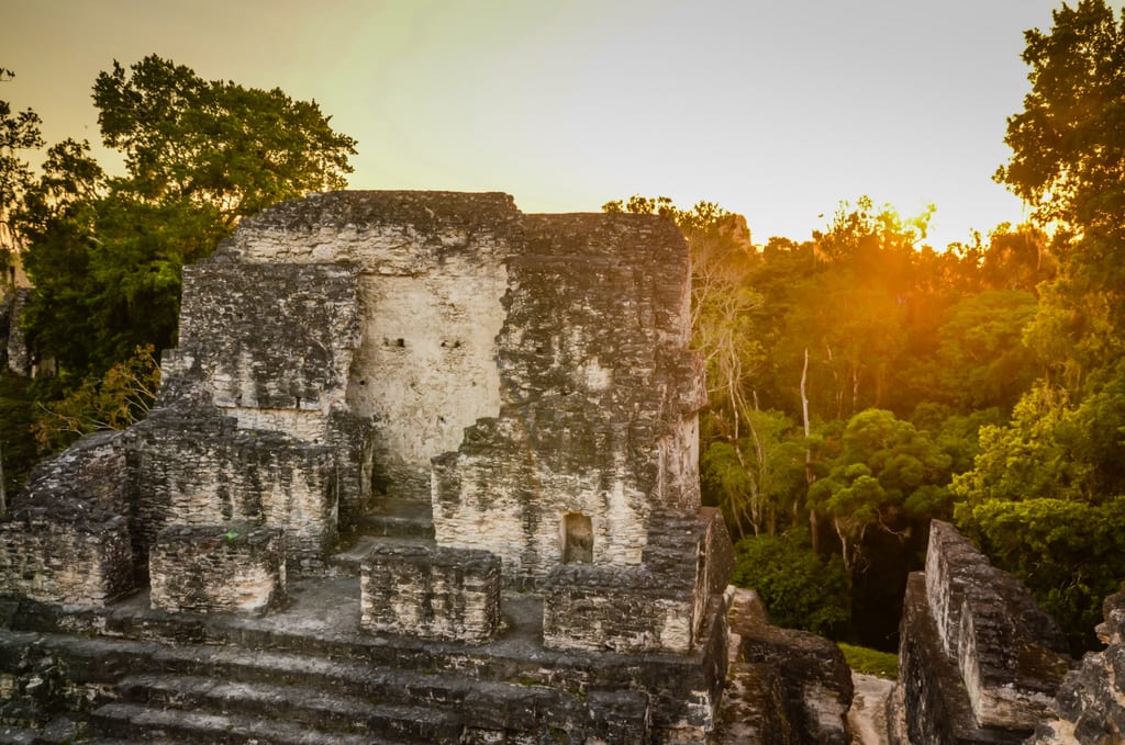 Tikal Sunset