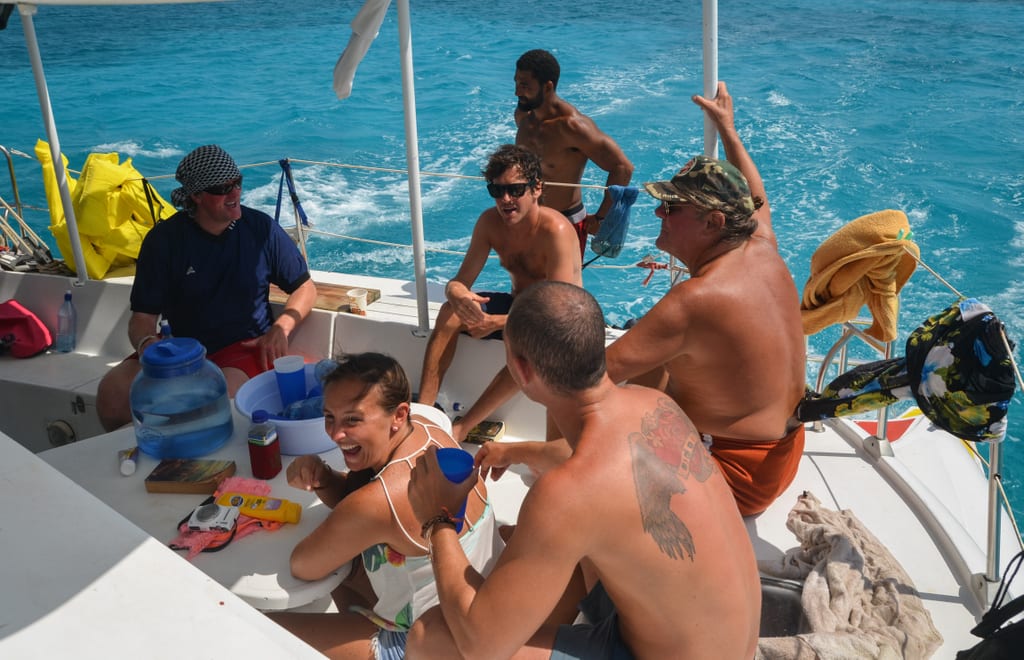 Sailing Belize