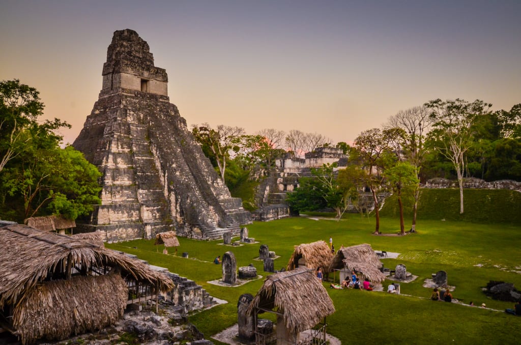 Tikal at Sunset