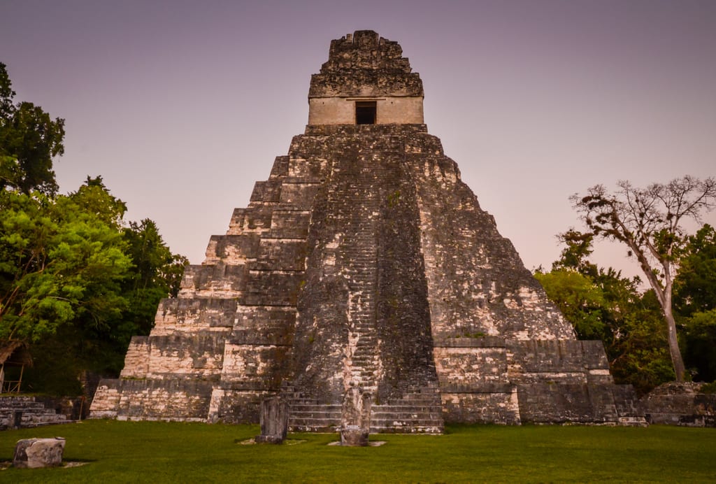 Tikal at Sunset