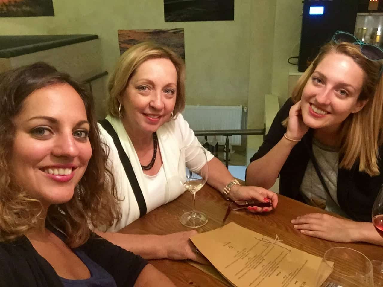 Kate, Mom and Sarah in Riga