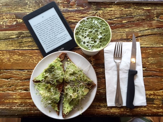 Avocado Toast at Dillinger's in Bushwick