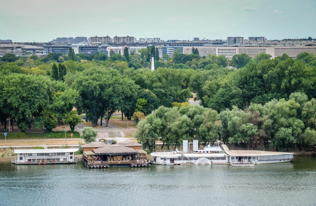 River Barges Belgrade