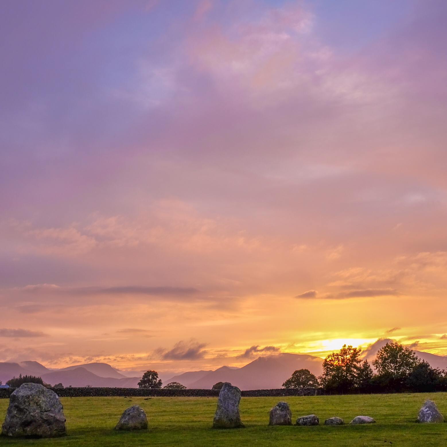 Castlerigg Sunset