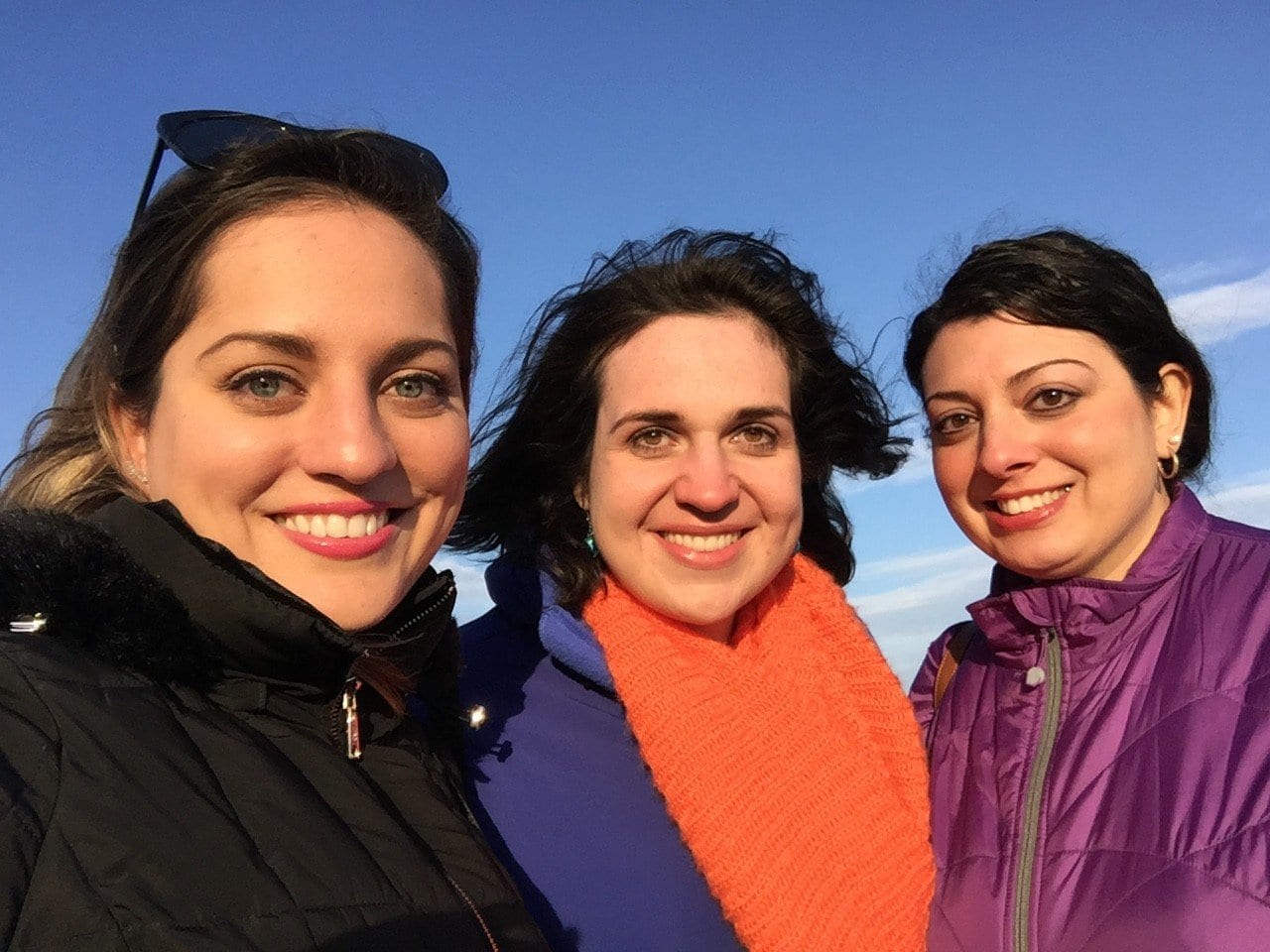 Kate, Lisa and Alexa in Rockport