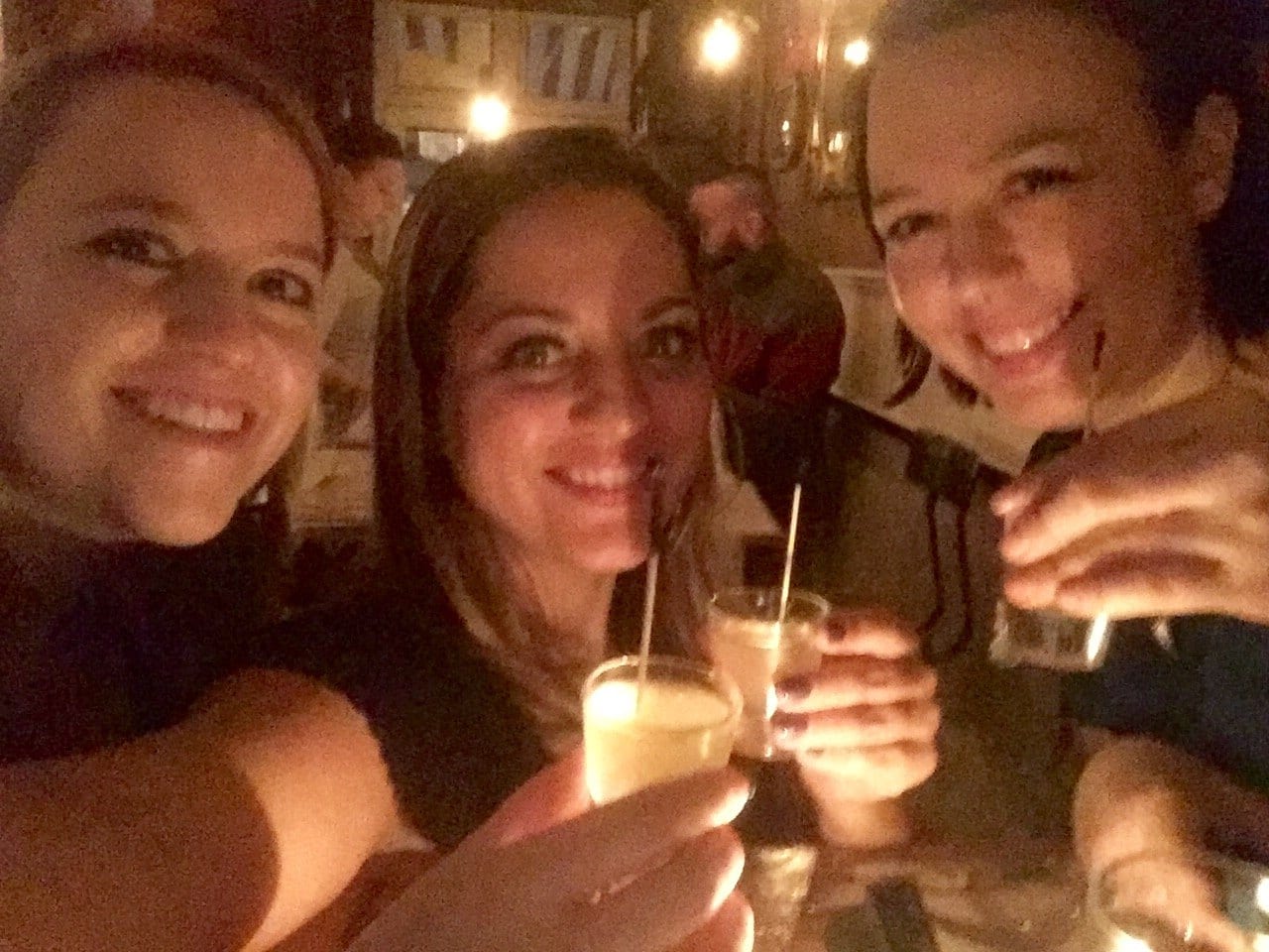 Kim, Kate and Caroline in NYC
