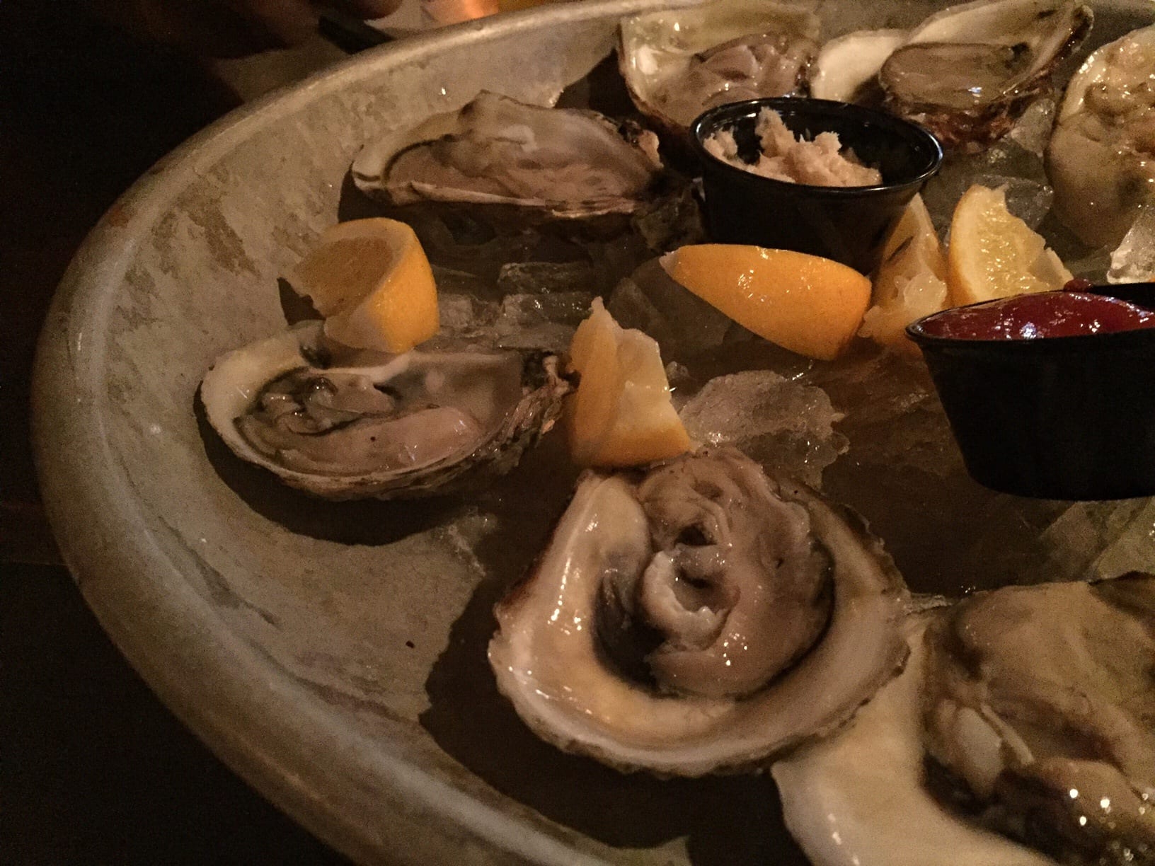 Oysters at the Grog