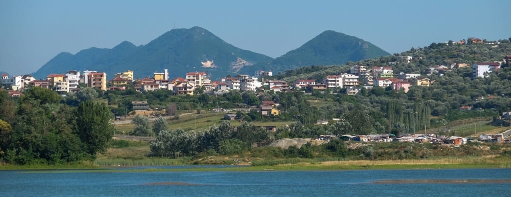 Lake Tirana Albania