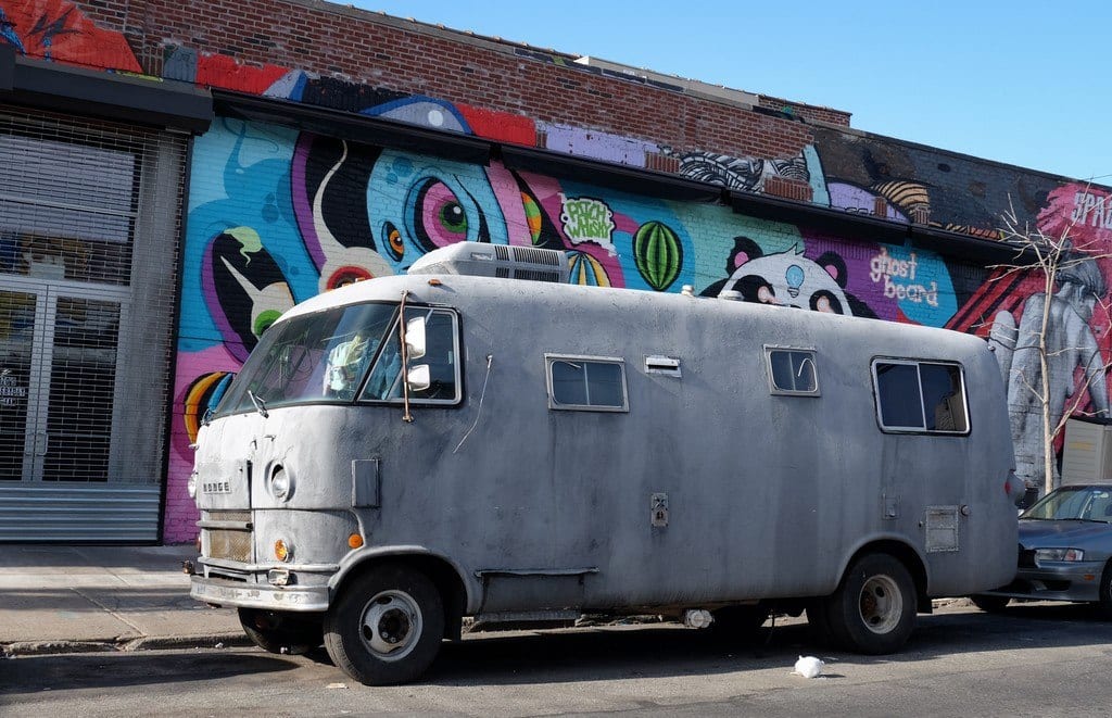 famous short stories about travel An unmarked gray van in Bushwick, Brooklyn