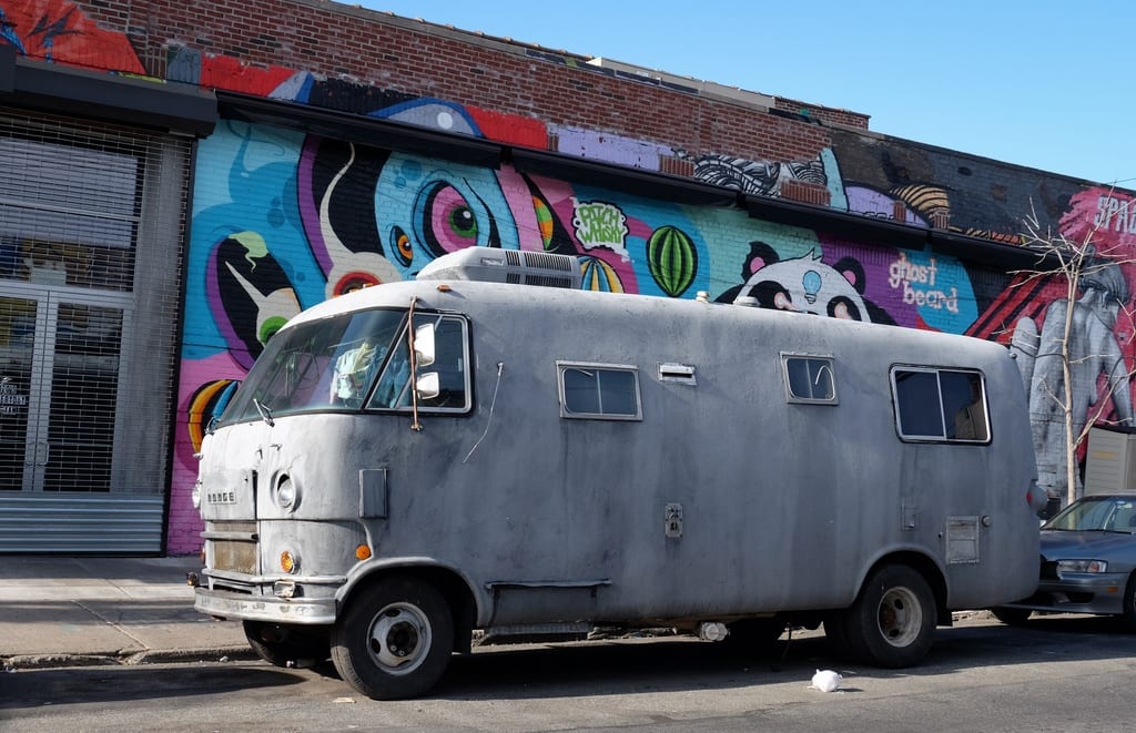 Bushwick Scary Van