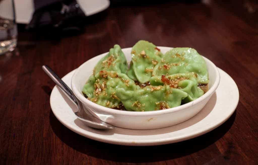 Seafood Dumplings at M.Y. China