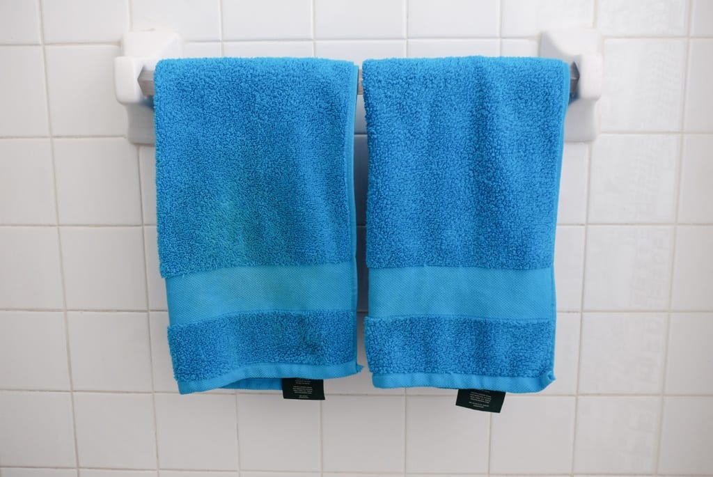 Blue Bathroom Towels