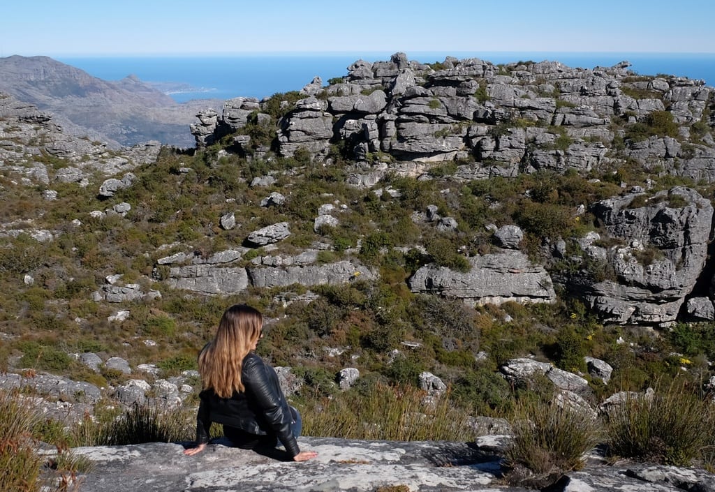 Kate at Table Mountain