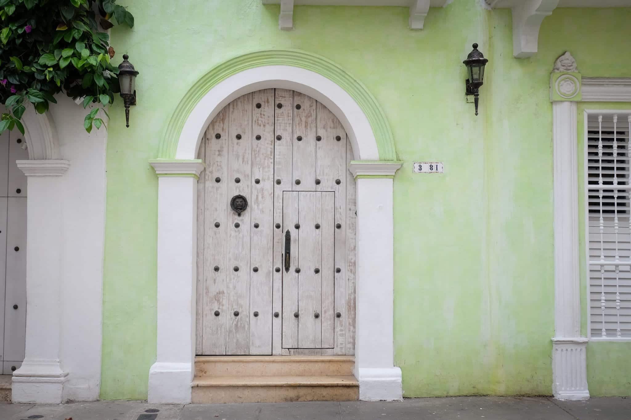 Door in Cartagena