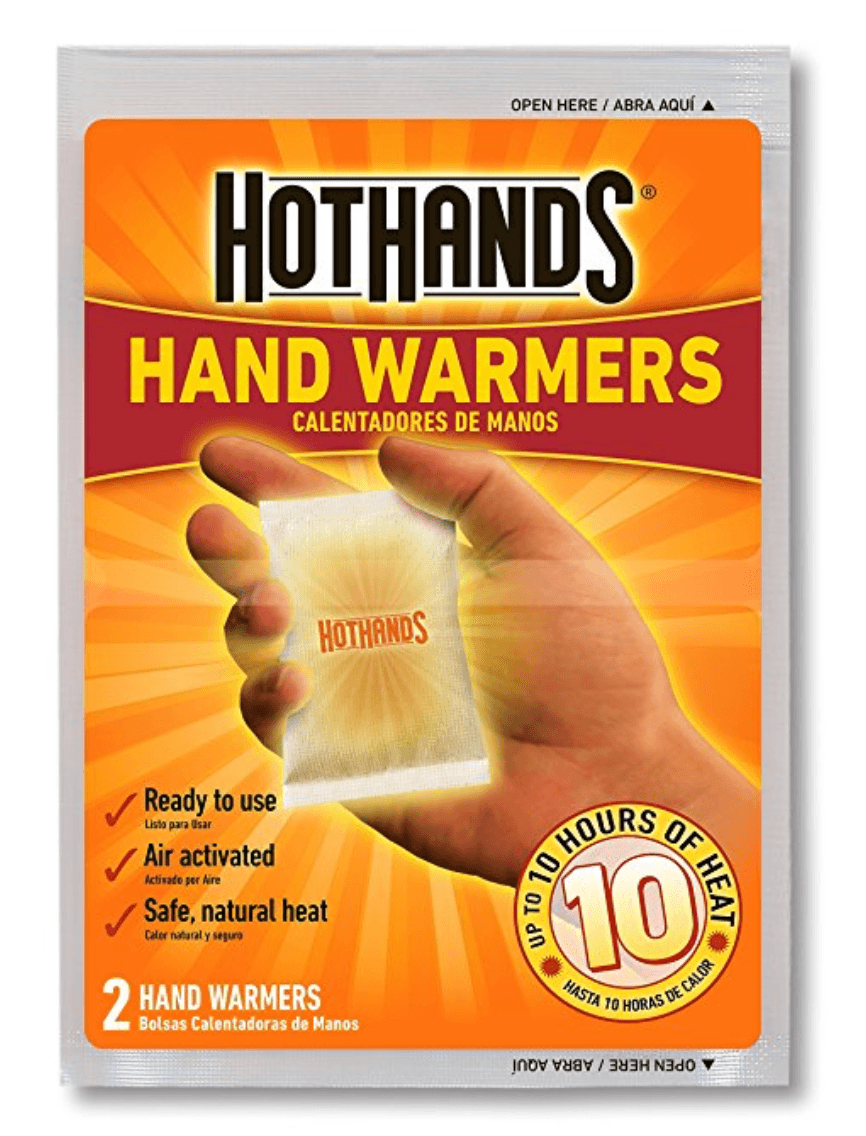 Hot Hands Hand Warmers package