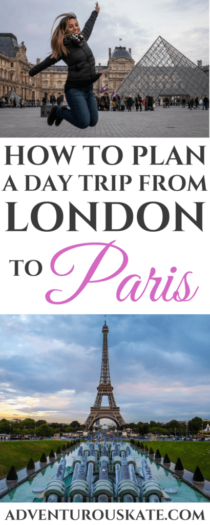 travel to paris france from london