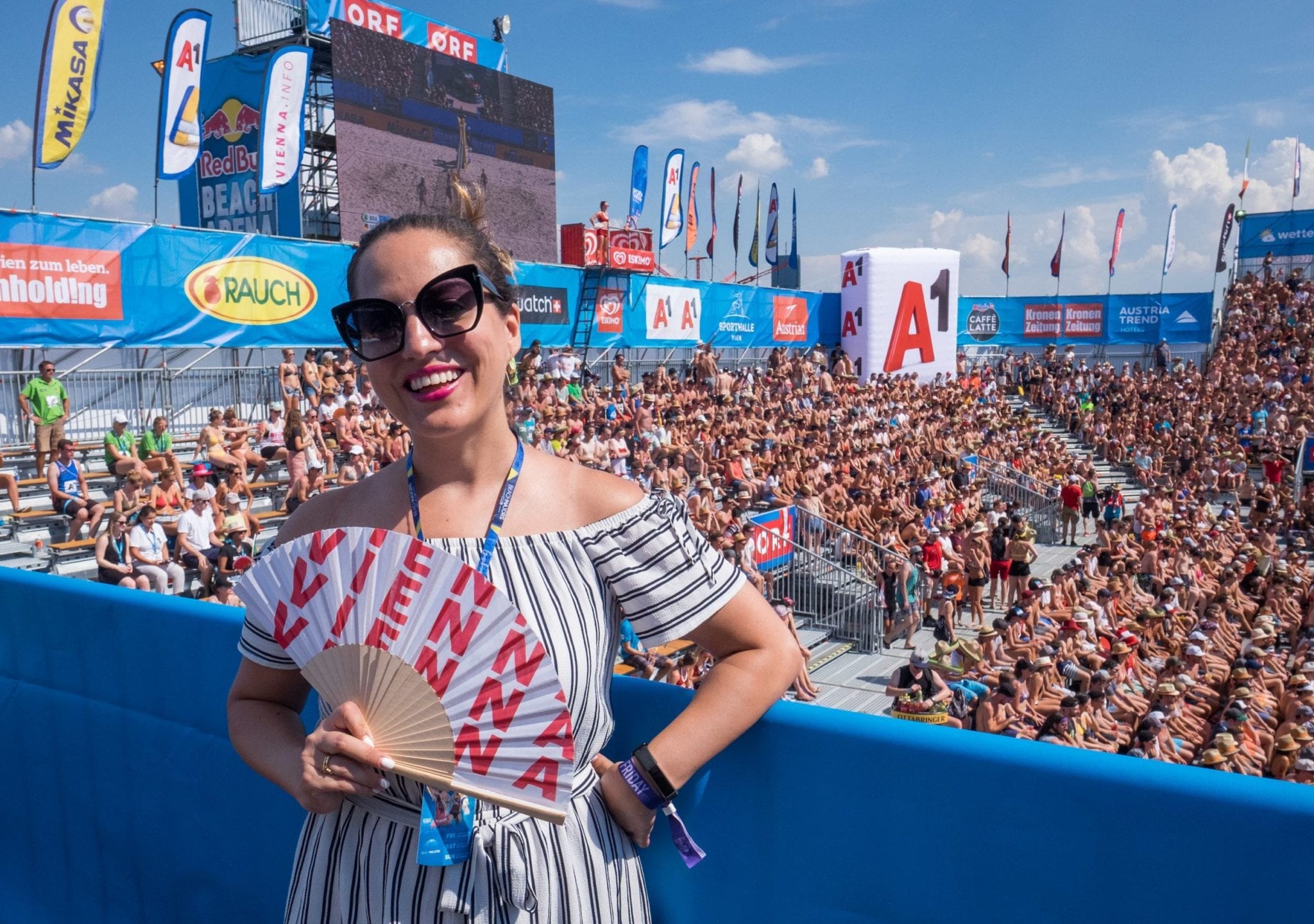 Yes, I Went To Vienna to Watch Beach Volleyball with Austrian Airlines