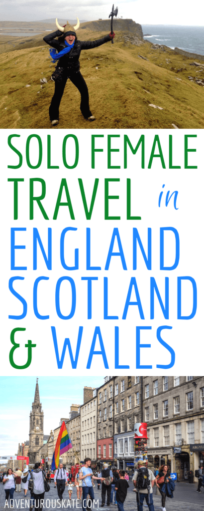 solo travel to england