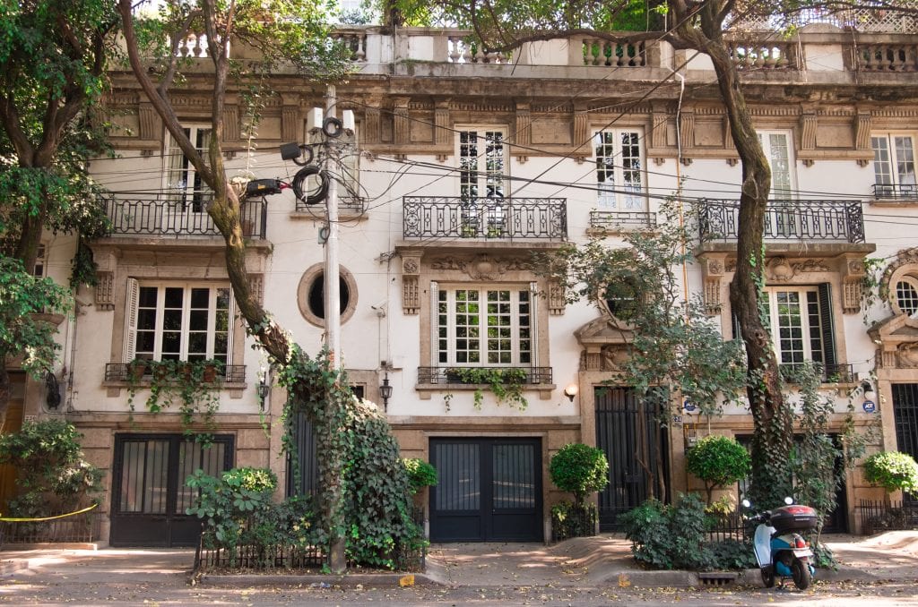 Pretty house in Roma, Mexico City