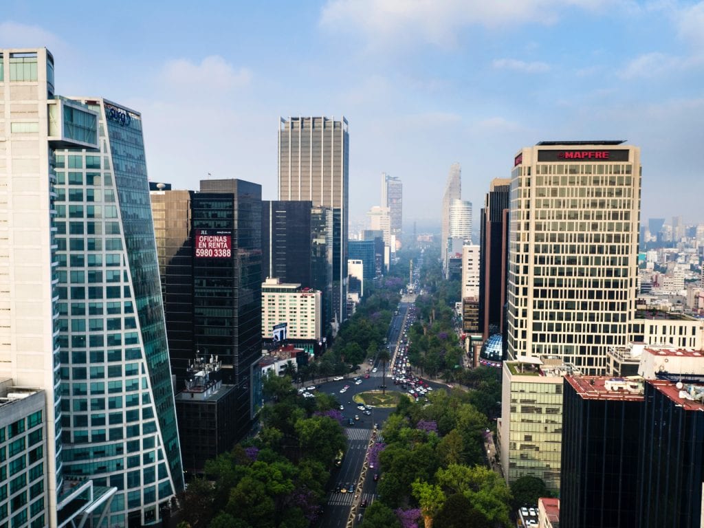 la reforma view from above