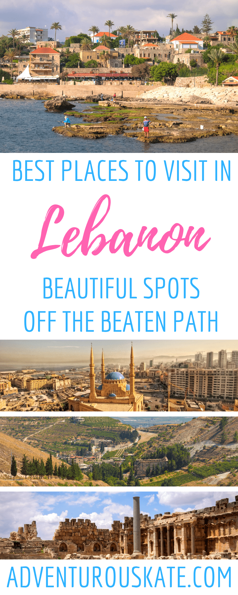 places to visit without visa from lebanon